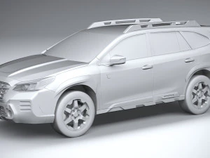 Subaru Outback Wilderness 2022 3D Model