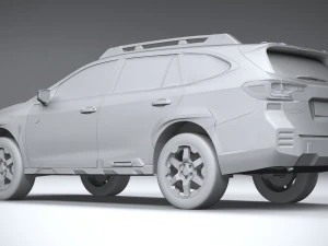 Subaru Outback Wilderness 2022 3D Model