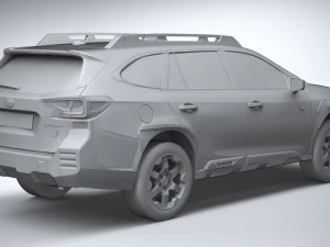Subaru Outback Wilderness 2022 3D Model