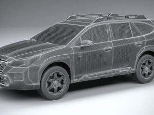 Subaru Outback Wilderness 2022 3D Model