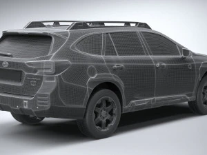 Subaru Outback Wilderness 2022 3D Model
