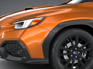 Subaru WRX 2022 Modello 3D