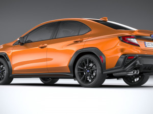 Subaru WRX 2022 Modello 3D