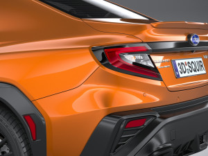 Subaru WRX 2022 Modello 3D