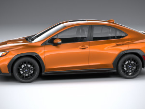 Subaru WRX 2022 Modello 3D