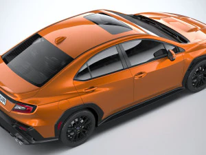 Subaru WRX 2022 3D Model