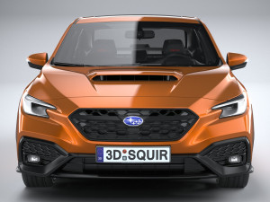 Subaru WRX 2022 Modello 3D
