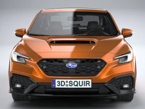 Subaru WRX 2022 3D Model