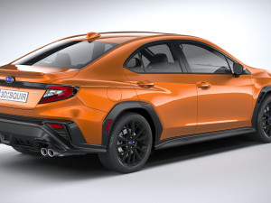 Subaru WRX 2022 Modello 3D