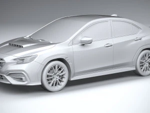 Subaru WRX 2022 3D Model