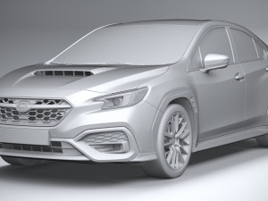 Subaru WRX 2022 Modello 3D