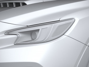 Subaru WRX 2022 Modello 3D