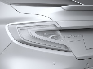 Subaru WRX 2022 Modello 3D