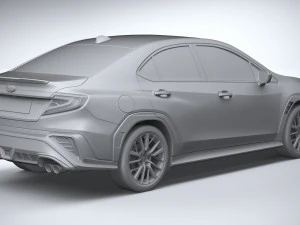 Subaru WRX 2022 3D Model