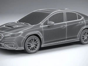 Subaru WRX 2022 3D Model