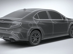 Subaru WRX 2022 3D Model