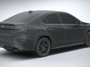 Subaru WRX 2022 3D Model