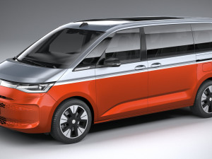 Volkswagen Multivan 2022 3Dモデル