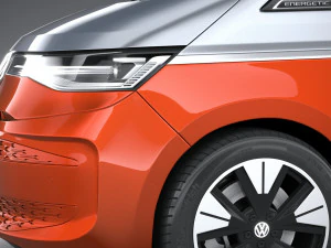 Volkswagen Multivan 2022 3D Model