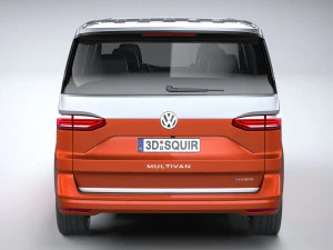 Volkswagen Multivan 2022 3D Model