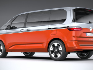 Volkswagen Multivan 2022 3Dモデル