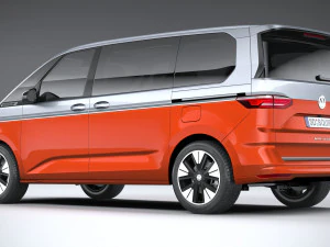 Volkswagen Multivan 2022 3D Model