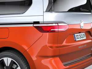 Volkswagen Multivan 2022 3D Model