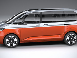 Volkswagen Multivan 2022 3Dモデル