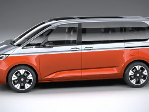 Volkswagen Multivan 2022 3D Model