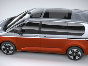 Volkswagen Multivan 2022 3Dモデル