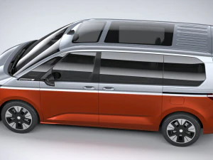 Volkswagen Multivan 2022 3D Model