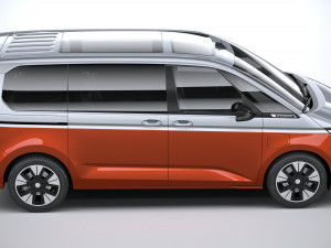 Volkswagen Multivan 2022 3Dモデル