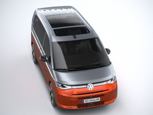 Volkswagen Multivan 2022 3Dモデル