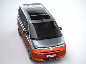 Volkswagen Multivan 2022 3D Model