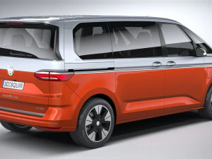 Volkswagen Multivan 2022 3D Model