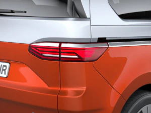 Volkswagen Multivan 2022 3D Model