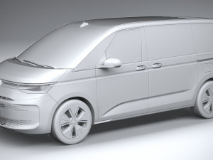 Volkswagen Multivan 2022 3Dモデル
