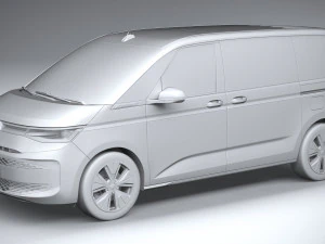 Volkswagen Multivan 2022 3D Model