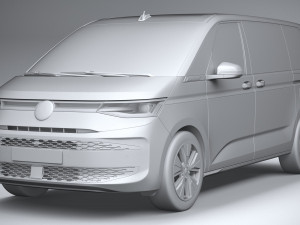Volkswagen Multivan 2022 3Dモデル