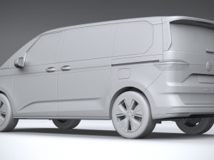 Volkswagen Multivan 2022 3Dモデル