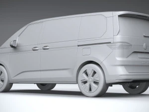 Volkswagen Multivan 2022 3D Model