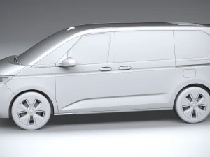 Volkswagen Multivan 2022 3D Model