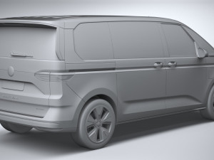 Volkswagen Multivan 2022 3Dモデル