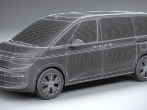 Volkswagen Multivan 2022 3Dモデル