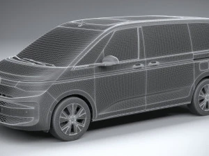 Volkswagen Multivan 2022 3D Model