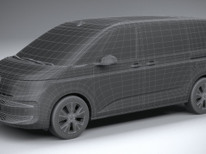 Volkswagen Multivan 2022 3Dモデル