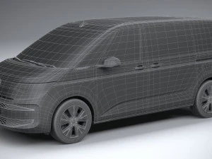 Volkswagen Multivan 2022 3D Model