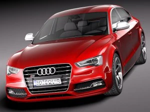 Audi S5 Sportback 2012 3D Model