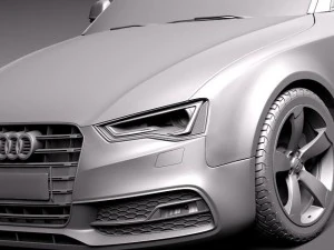 Audi S5 Sportback 2012 3D Model