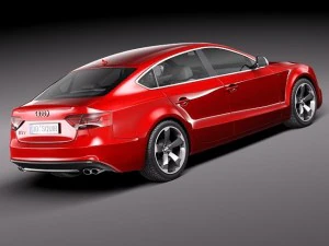Audi S5 Sportback 2012 3D Model